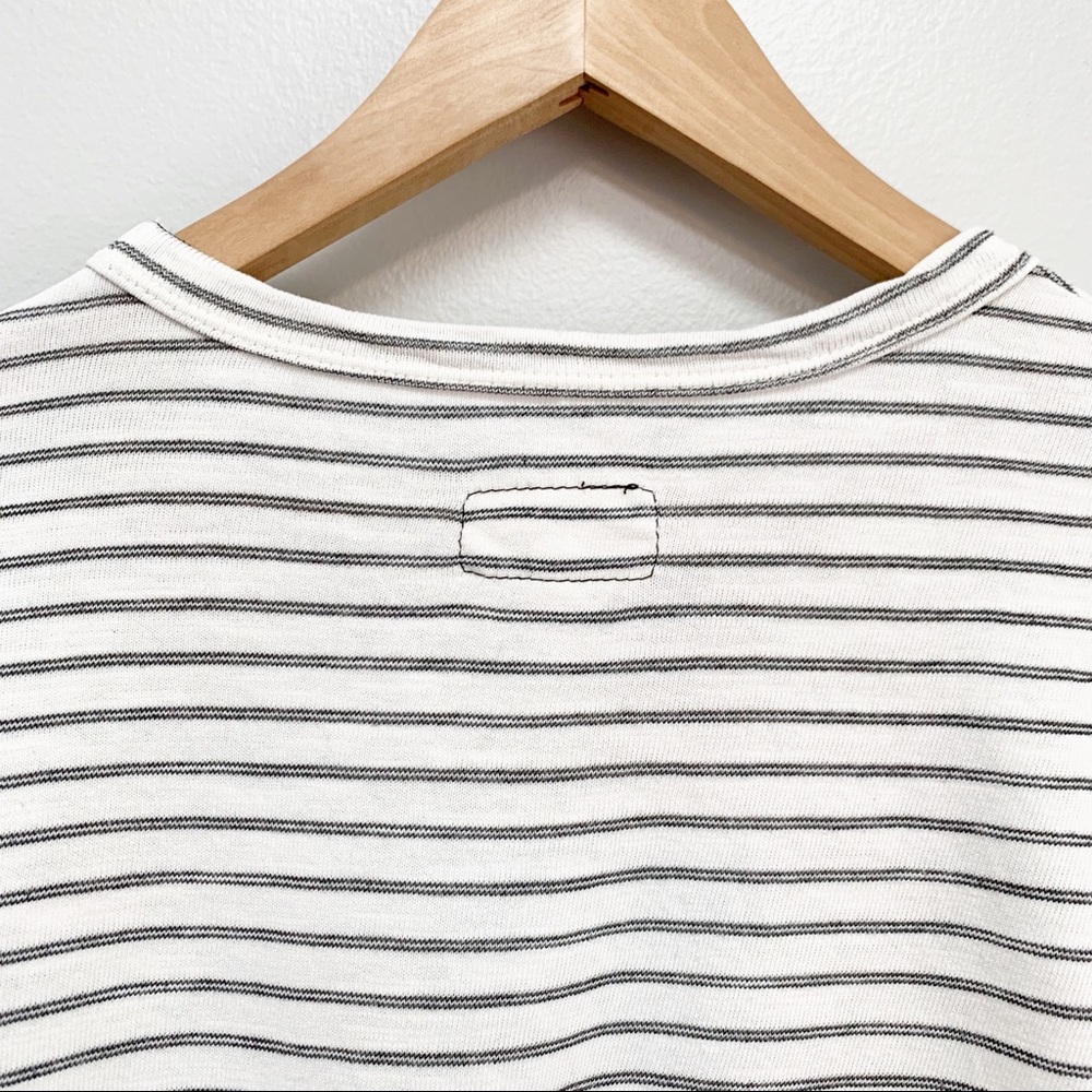 Current/Elliott Striped Painter T-Shirt Dress Sz S - Picture 8 of 14